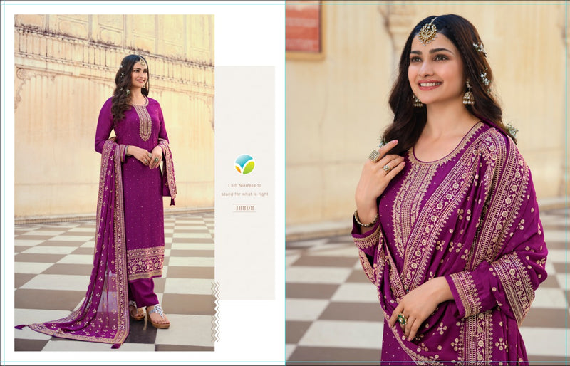 Vinay Fashion Kaseesh Nilofar Dola Jacquard Embroidered Heavy Suits