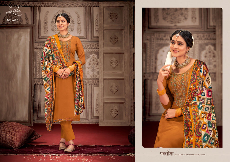 Levisha Nivisha Vol 6 Rayon With Embroidery Salwar Suits