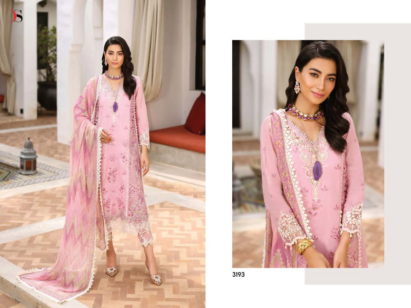 Deepsy Suits Noor Luxury Chikankari Lawn 23 Cambric Cotton Embroidery Designer Suits