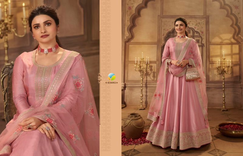 Vinay Fashion Kaseesh Noor Mahal Hitlist Silk Jacquard With Heavy Embroidery Designer Suits