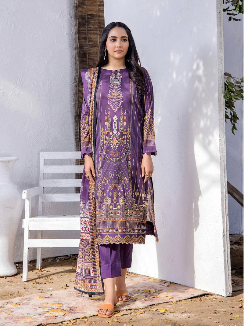 Mumtaz Fab Nureh Printed Cambric Cotton Unstitch Salwar Kameez