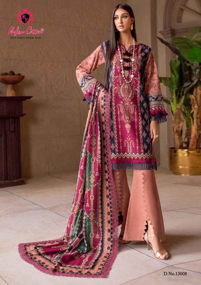 Nafisha Cotton Sahil Vol 10 Pure Cotton Karachi Printed Daily Wear Salwar Suit