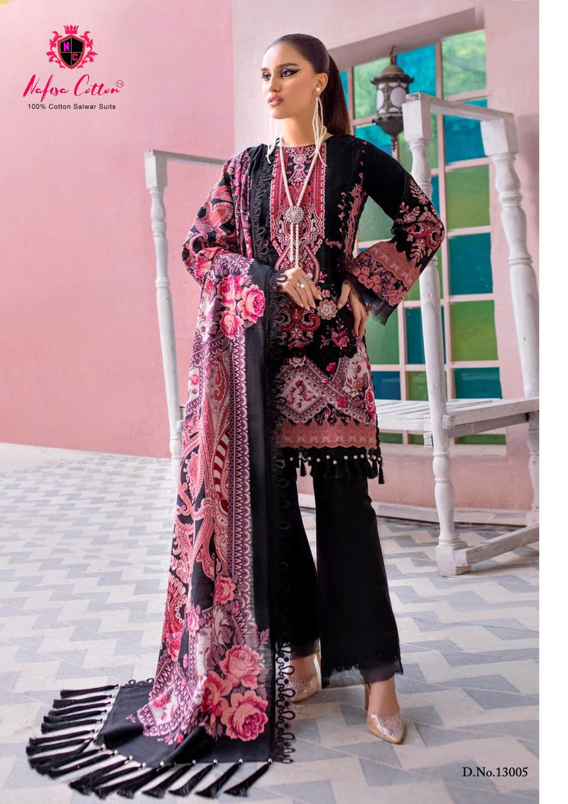 Nafisha Cotton Sahil Vol 10 Pure Cotton Karachi Printed Daily Wear Salwar Suit