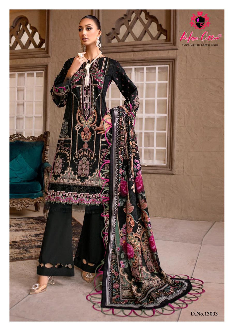 Nafisha Cotton Sahil Vol 10 Pure Cotton Karachi Printed Daily Wear Salwar Suit