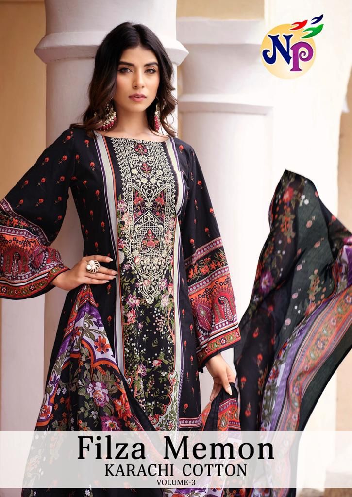 Nand Gopal Fliza Memon Vol 3 Pure Cotton Dailywear Printed Salwar Suit