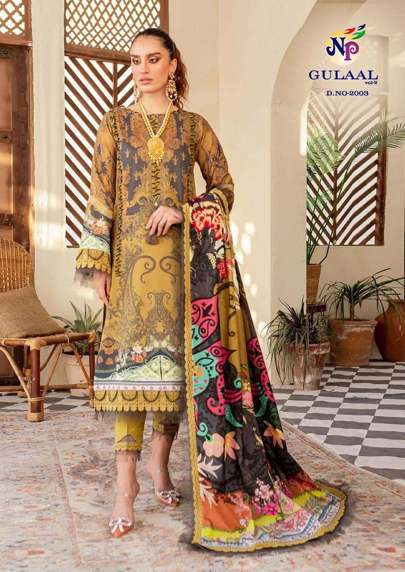 Nand Gopal Gulaal  Vol 2 Cotton Karachi Style Print Partywear Suit