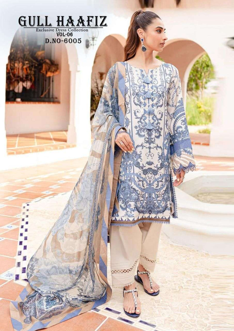 Nand Gopal Gull Haafiz Vol 6 Pure Cotton Printed Pakistani Salwar Suit