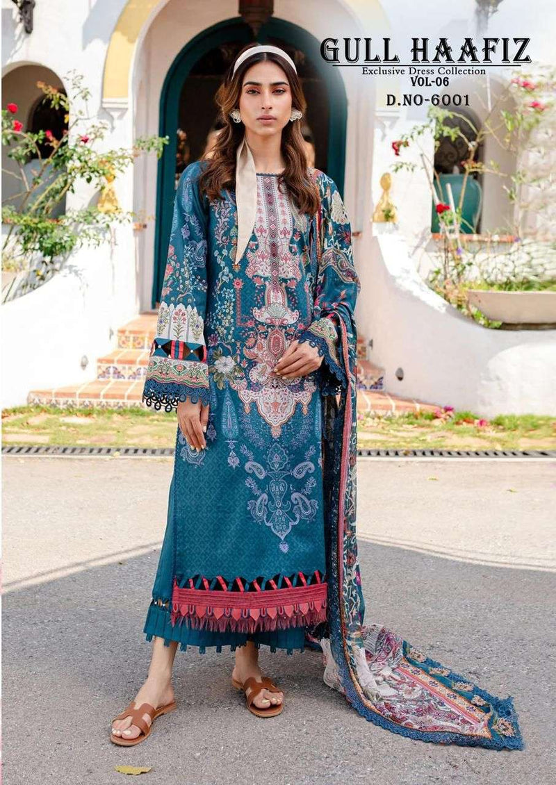 Nand Gopal Gull Haafiz Vol 6 Pure Cotton Printed Pakistani Salwar Suit