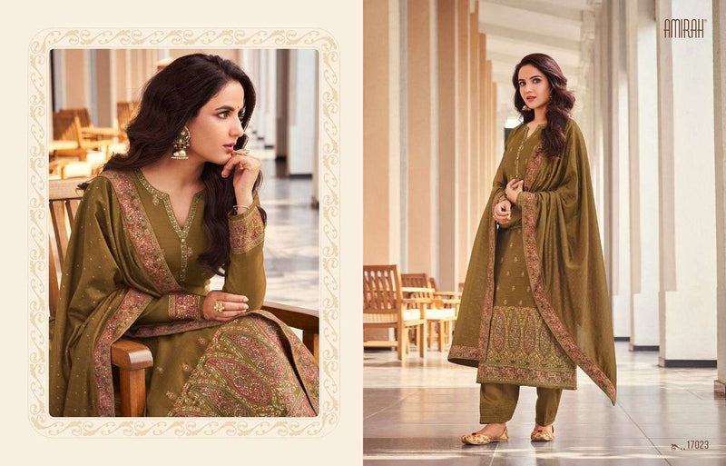 Amirah Niharika Jacquard Heavy Embroidery Designer Party Wear Suits