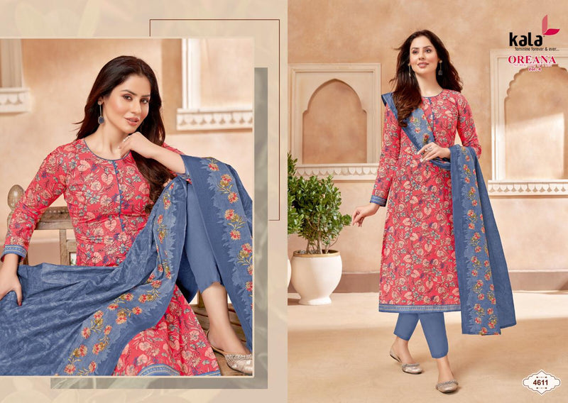 Kala Fashion Oreana Vol 4 cotton Printed Salwar Suits