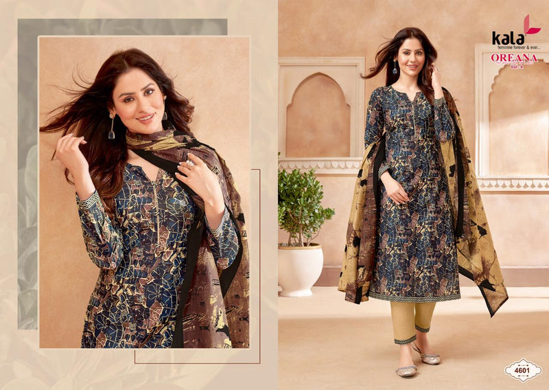 Kala Fashion Oreana Vol 4 cotton Printed Salwar Suits