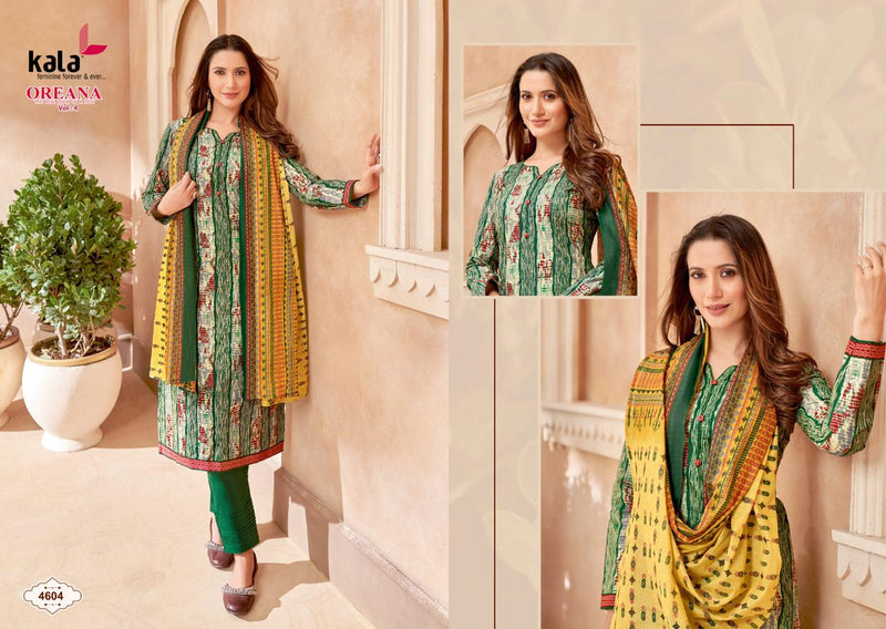 Kala Fashion Oreana Vol 4 cotton Printed Salwar Suits