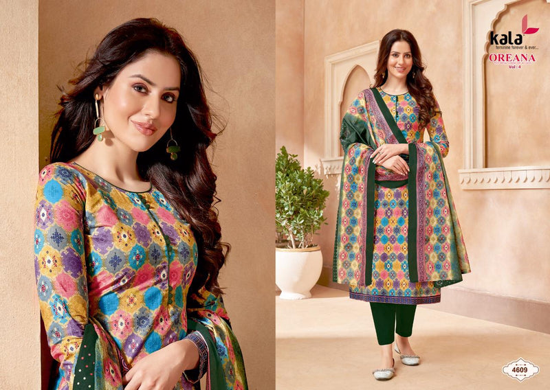 Kala Fashion Oreana Vol 4 cotton Printed Salwar Suits