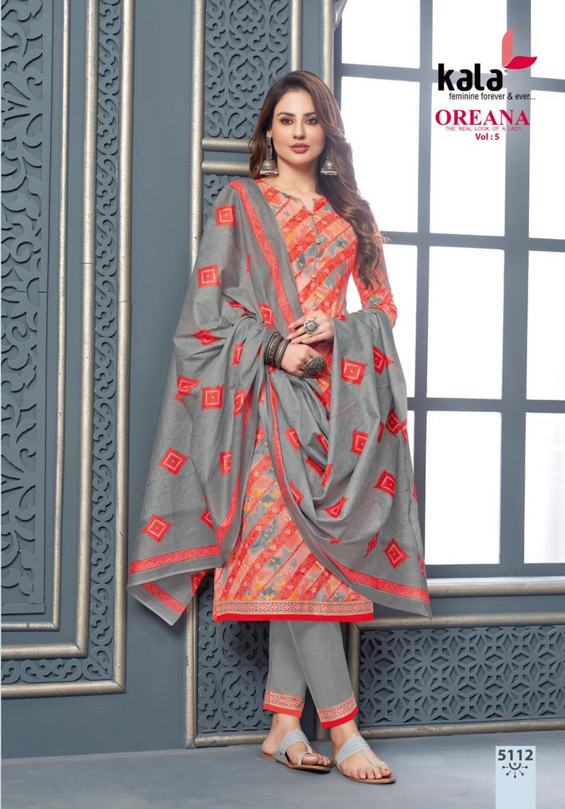 Kala Fashion Oreana Vol 5 Cotton Printed Fancy Salwar Suit Collection
