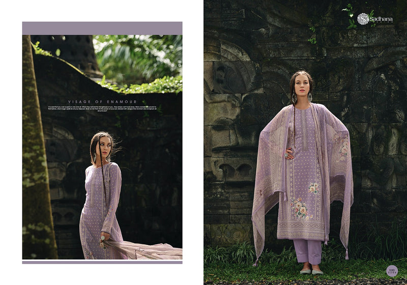 Sadhana Fashion Panache Lawn Cotton Digital Print With Fancy Designer Work Suits