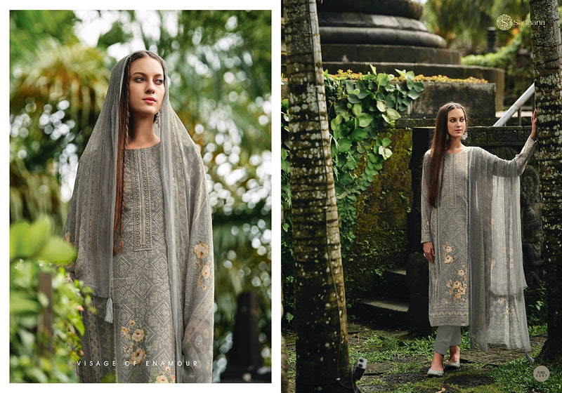 Sadhana Fashion Panache Lawn Cotton Digital Print With Fancy Designer Work Suits