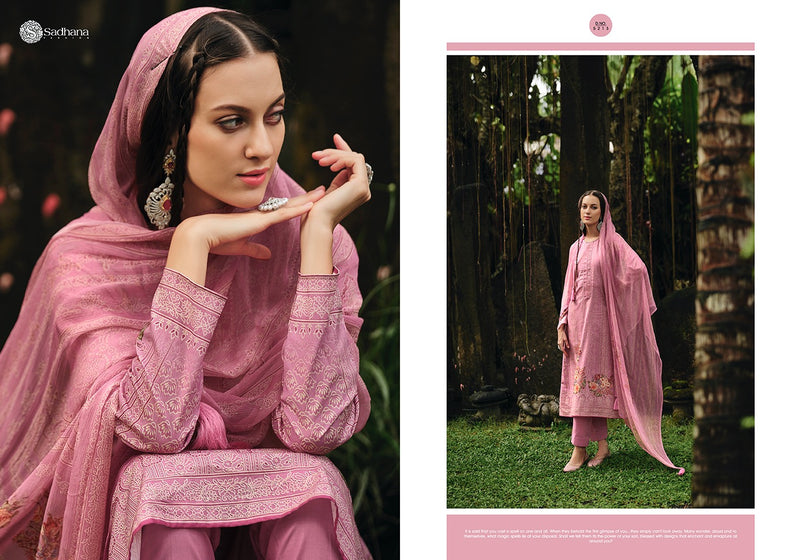 Sadhana Fashion Panache Lawn Cotton Digital Print With Fancy Designer Work Suits