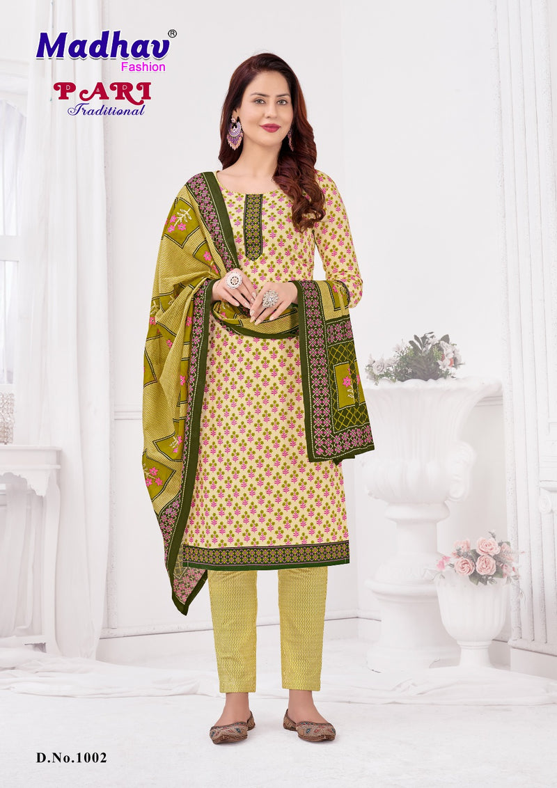 Madhav Fashion Pari Traditional Vol 1 Cotton Printed Salwar Suits