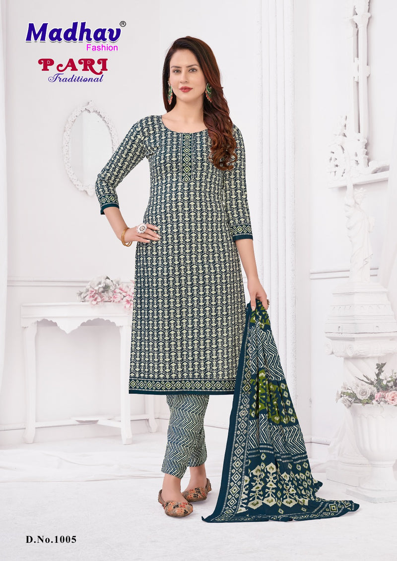 Madhav Fashion Pari Traditional Vol 1 Cotton Printed Salwar Suits