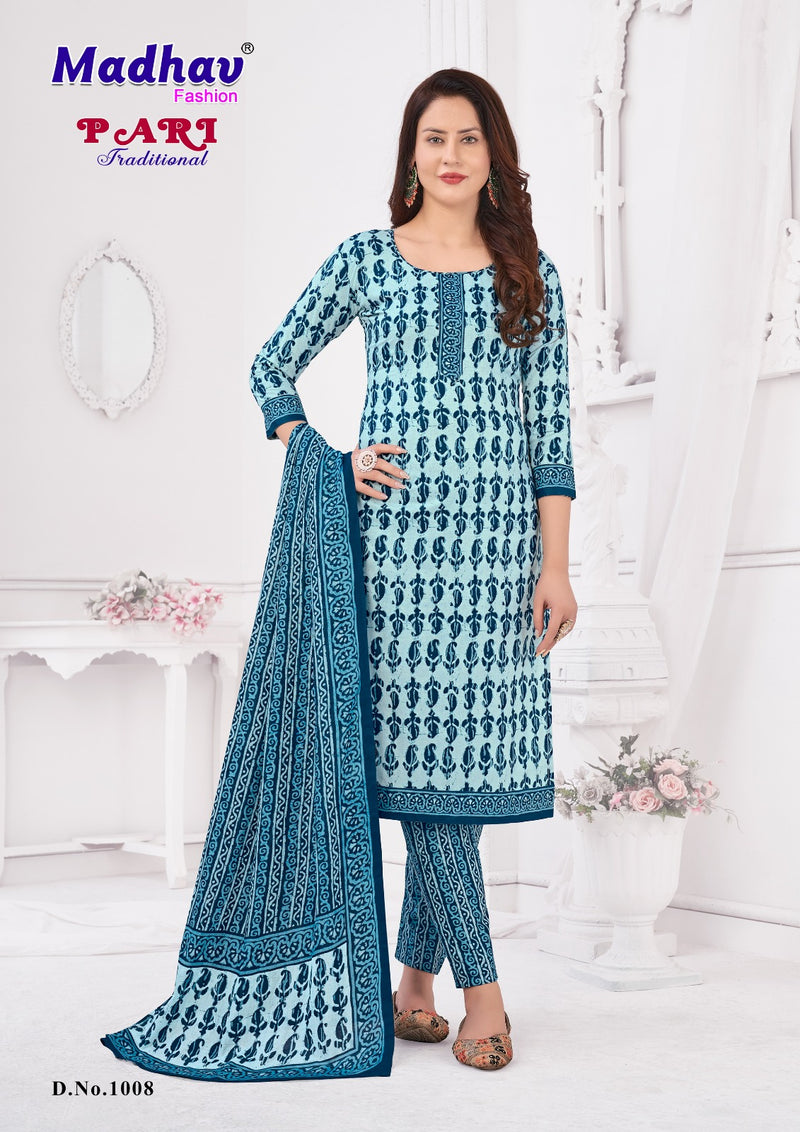 Madhav Fashion Pari Traditional Vol 1 Cotton Printed Salwar Suits