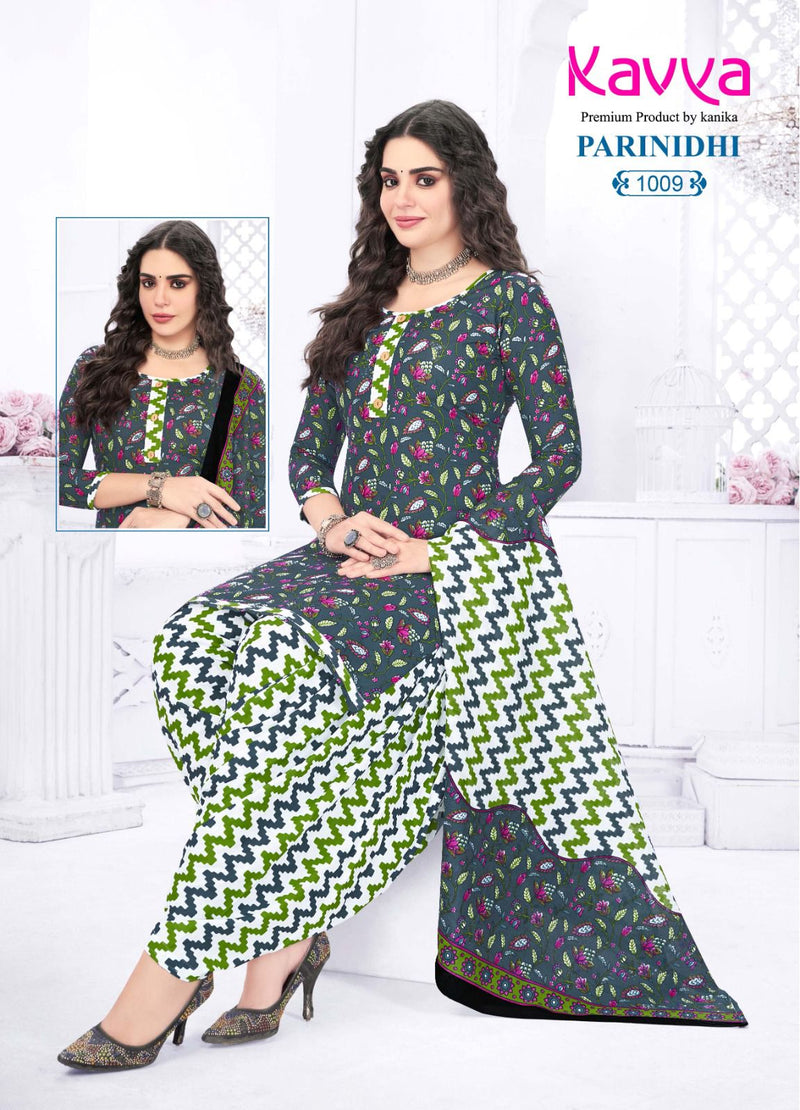 Kavya Parinidhi Vol 1 Cotton Fancy Printed Patiyala Suits
