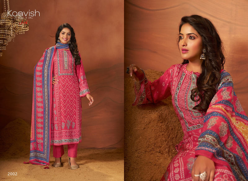 Kaavish Payal Muslin Silk With Heavy Hand Work Fancy Suits