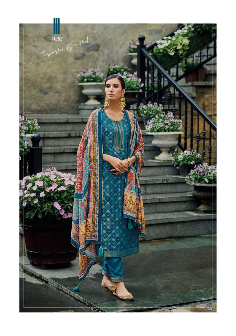 Kailee Fashion Pearl Viscose Hand Work Exclusive Designer Suits