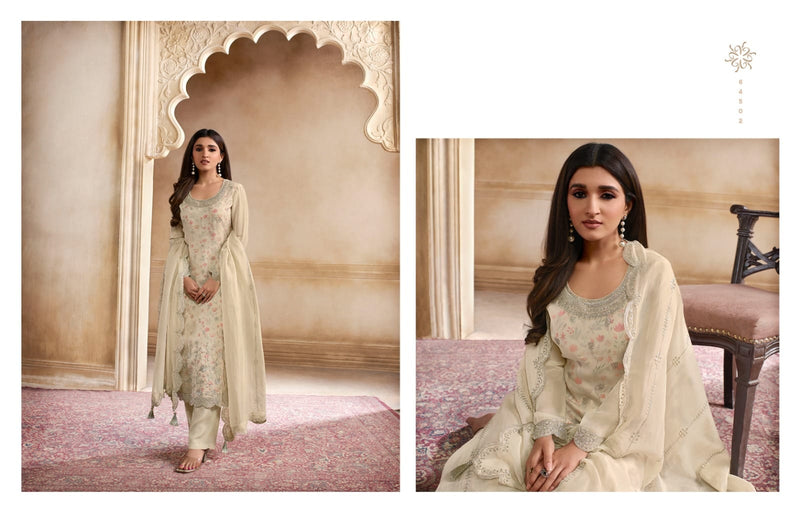 Vinay Fashion Kaseesh Pearl Organza Heavy Embroidery Designer Suits