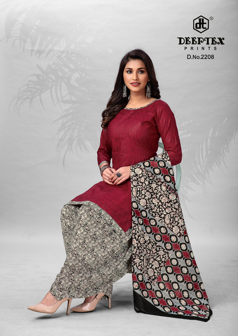 Deeptex Prints Pichkari Vol 22 Cotton Printed Patiyala Suits Dress Material