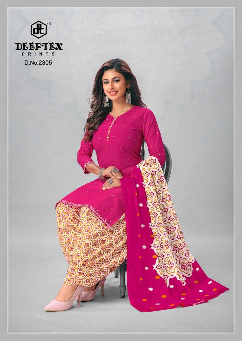 Deeptex Prints Pichkari Vol 23 Cotton Printed Patiyala Salwar Suits