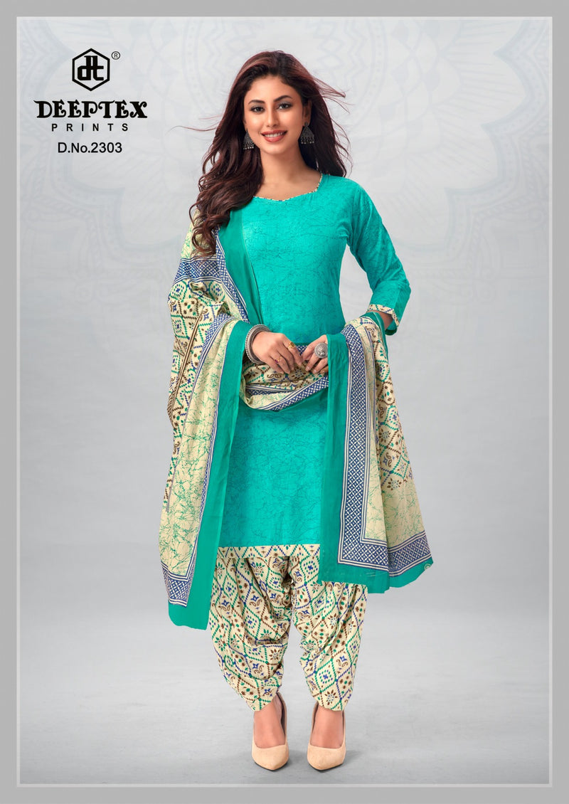 Deeptex Prints Pichkari Vol 23 Cotton Printed Patiyala Salwar Suits