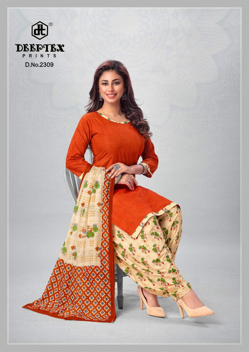 Deeptex Prints Pichkari Vol 23 Cotton Printed Patiyala Salwar Suits