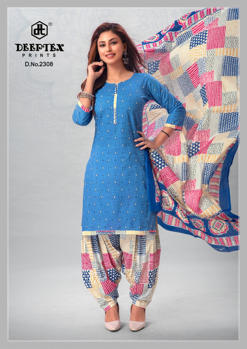 Deeptex Prints Pichkari Vol 23 Cotton Printed Patiyala Salwar Suits