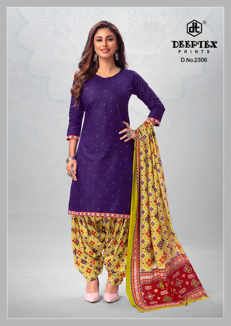 Deeptex Prints Pichkari Vol 23 Cotton Printed Patiyala Salwar Suits