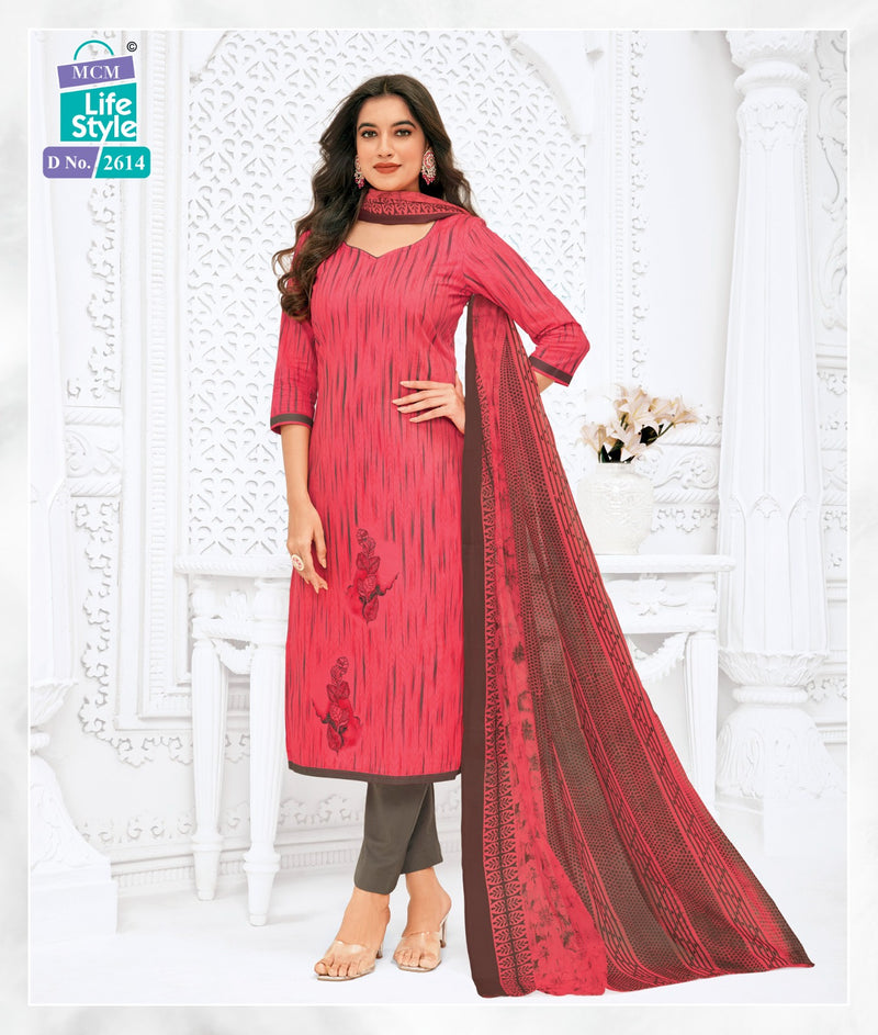Mcm Lifestyle Priyalaxmi Vol 26 Cotton Printed Unstitched Salwar Suits