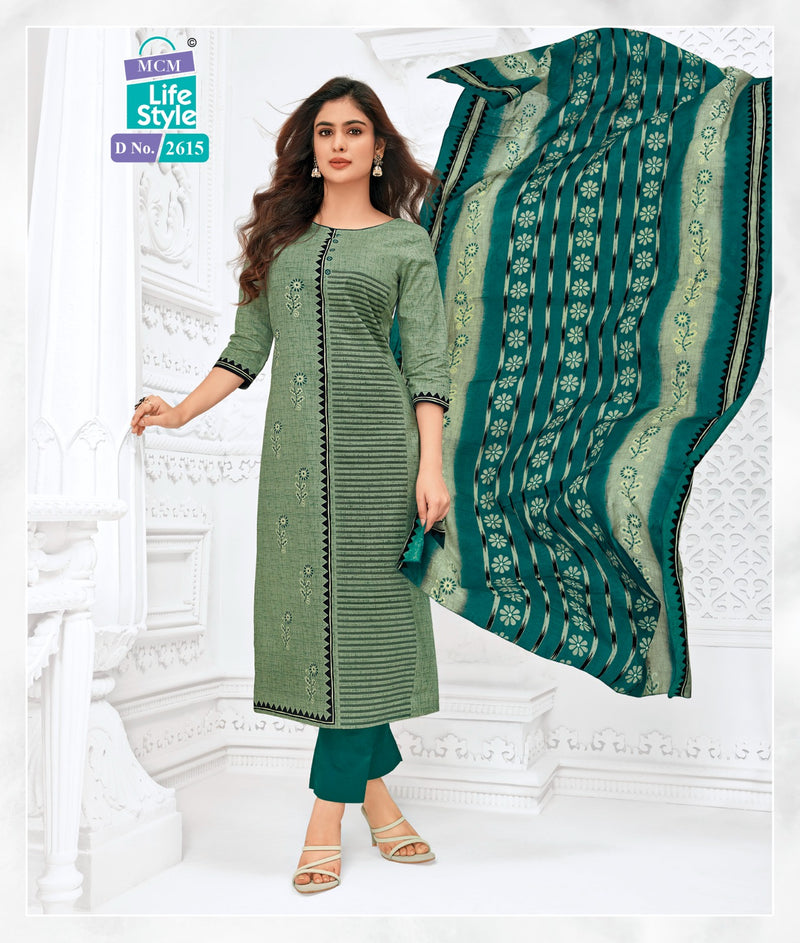Mcm Lifestyle Priyalaxmi Vol 26 Cotton Printed Unstitched Salwar Suits