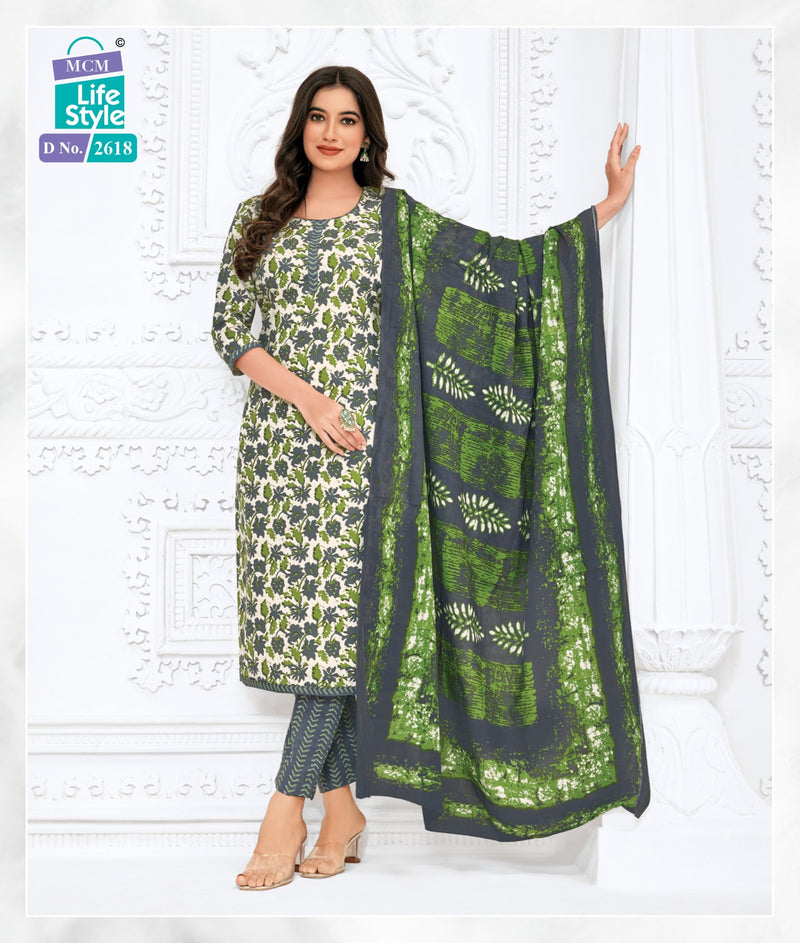 Mcm Lifestyle Priyalaxmi Vol 26 Cotton Printed Unstitched Salwar Suits
