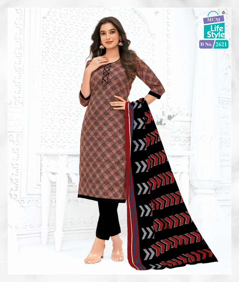 Mcm Lifestyle Priyalaxmi Vol 26 Cotton Printed Unstitched Salwar Suits