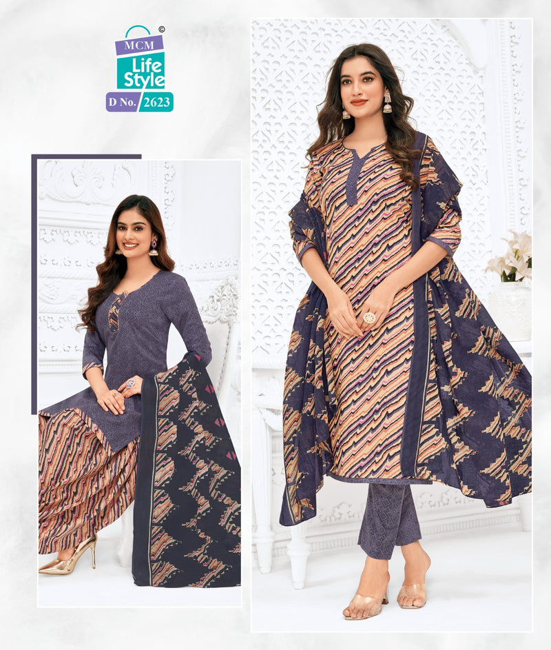 Mcm Lifestyle Priyalaxmi Vol 26 Cotton Printed Unstitched Salwar Suits