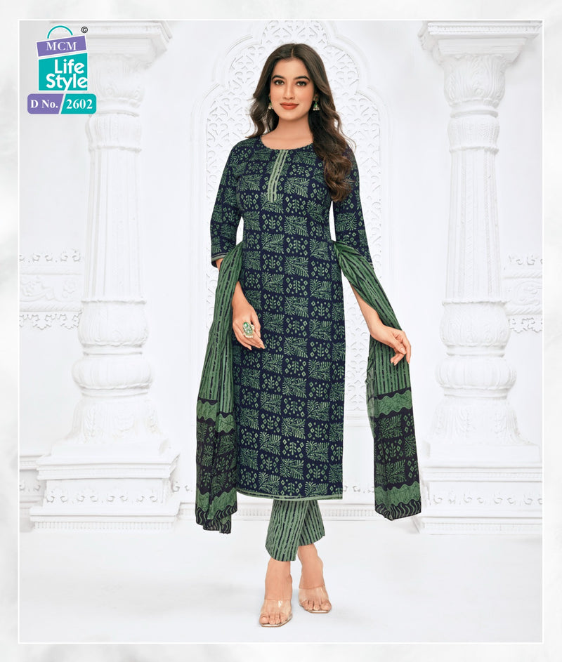 Mcm Lifestyle Priyalaxmi Vol 26 Cotton Printed Unstitched Salwar Suits