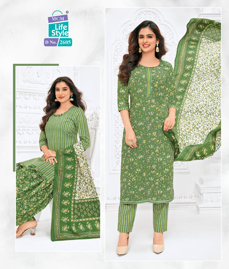 Mcm Lifestyle Priyalaxmi Vol 26 Cotton Printed Unstitched Salwar Suits