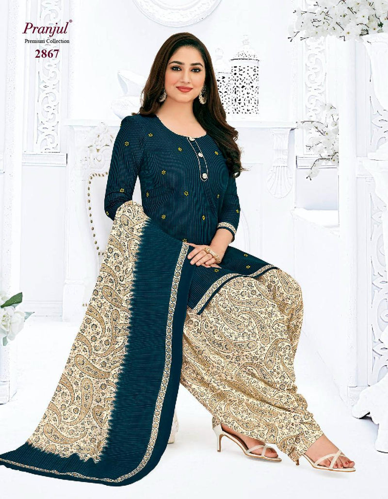 Pranjul Fashion Priyanshi Vol 28 Cotton Printed Salwar Suits