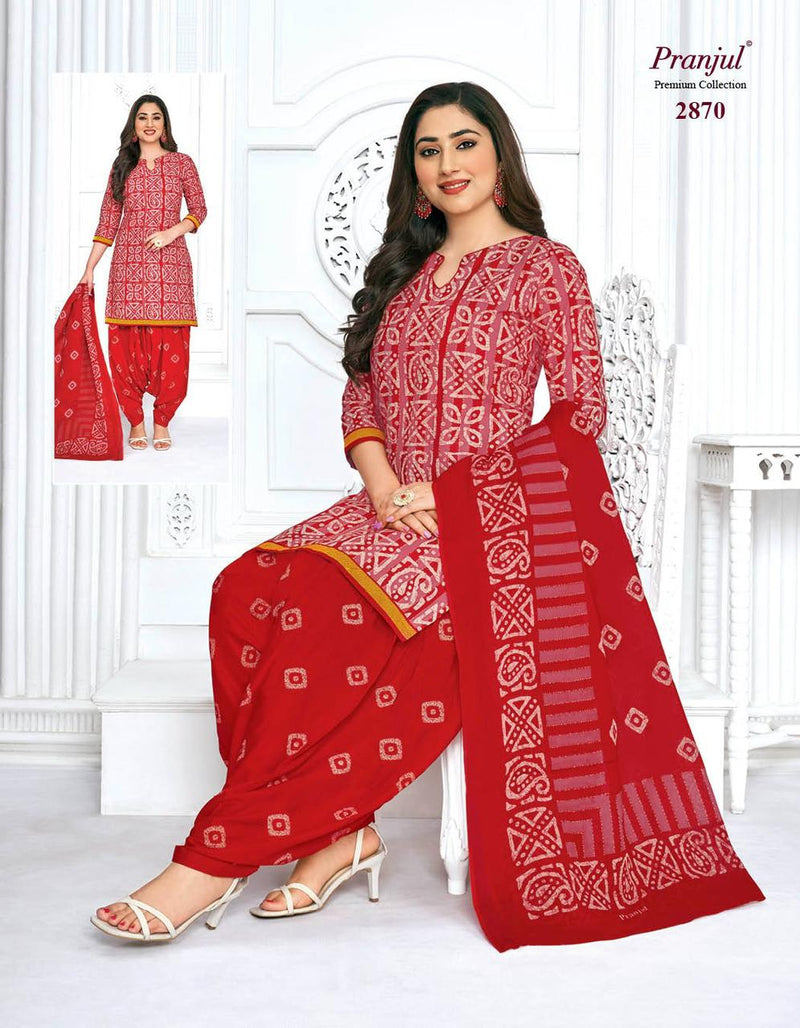 Pranjul Fashion Priyanshi Vol 28 Cotton Printed Salwar Suits