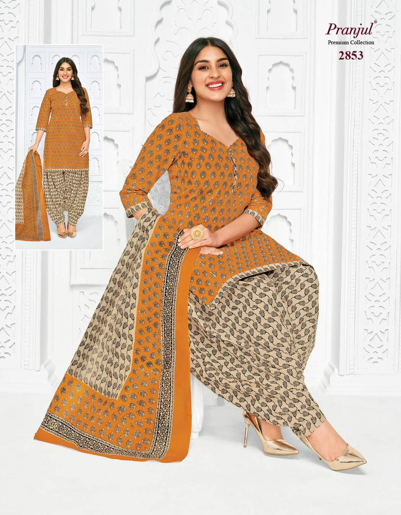 Pranjul Fashion Priyanshi Vol 28 Cotton Printed Salwar Suits