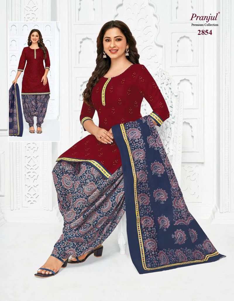 Pranjul Fashion Priyanshi Vol 28 Cotton Printed Salwar Suits