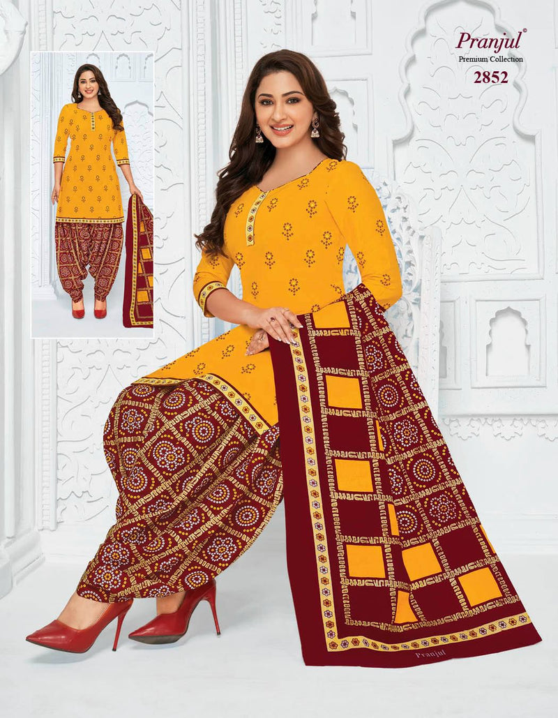 Pranjul Fashion Priyanshi Vol 28 Cotton Printed Salwar Suits