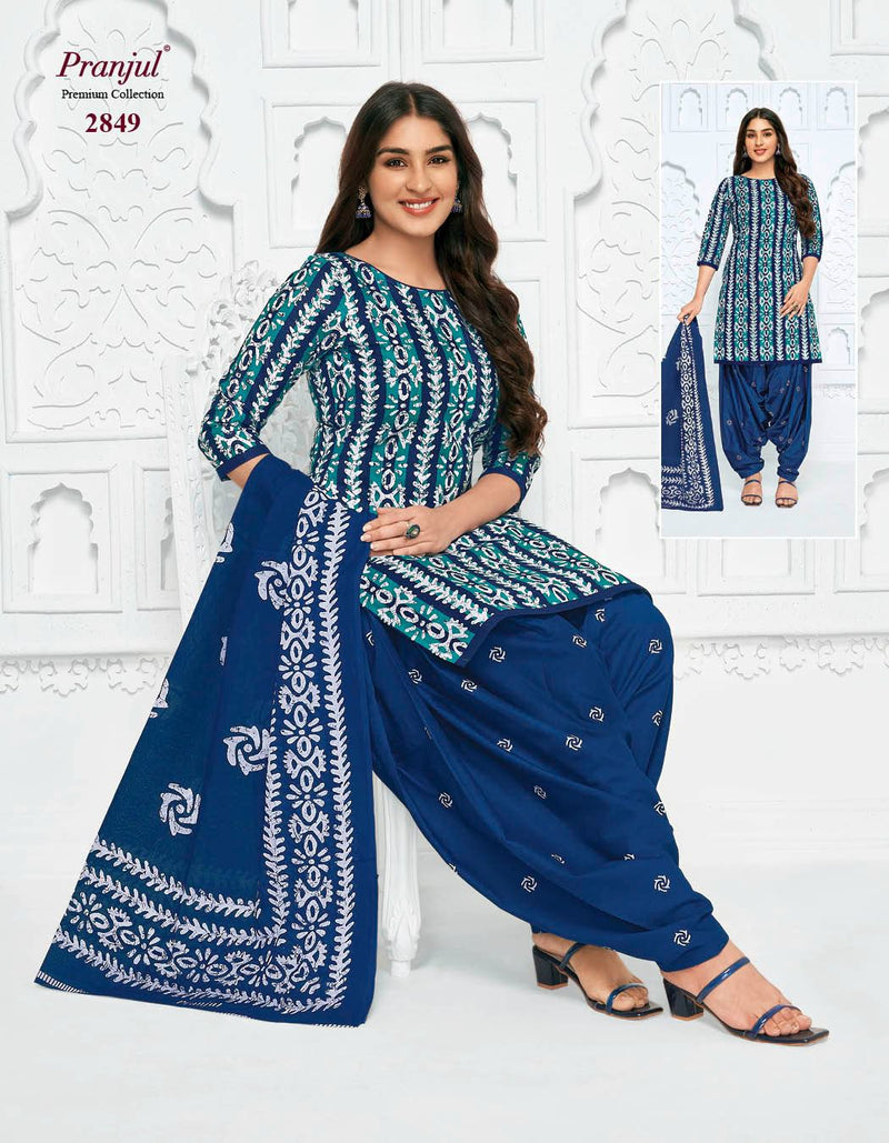Pranjul Fashion Priyanshi Vol 28 Cotton Printed Salwar Suits