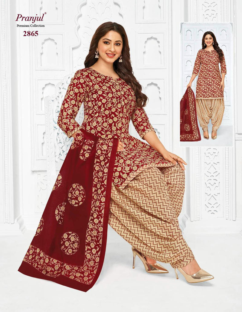 Pranjul Fashion Priyanshi Vol 28 Cotton Printed Salwar Suits