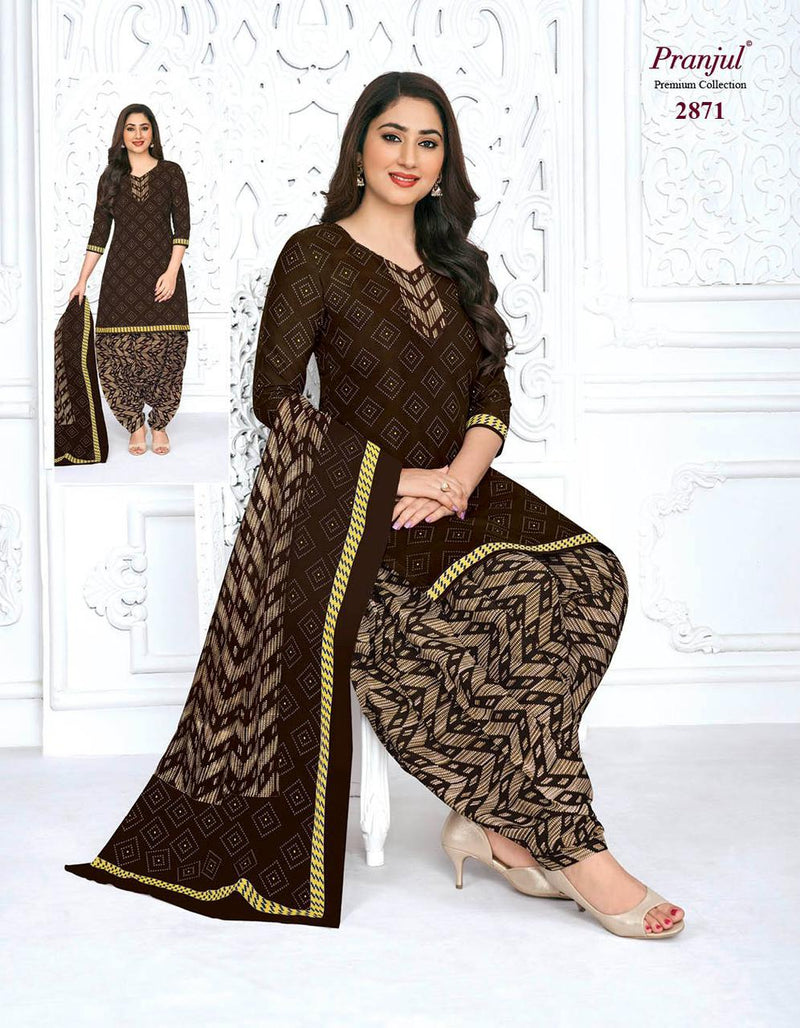 Pranjul Fashion Priyanshi Vol 28 Cotton Printed Salwar Suits