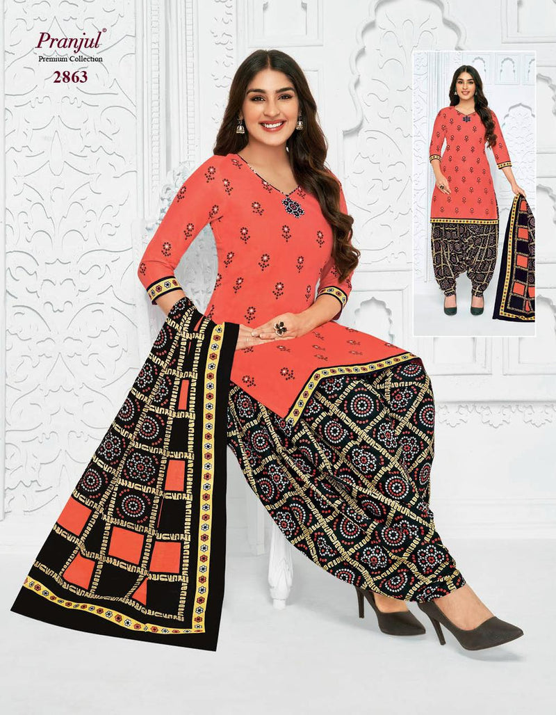Pranjul Fashion Priyanshi Vol 28 Cotton Printed Salwar Suits